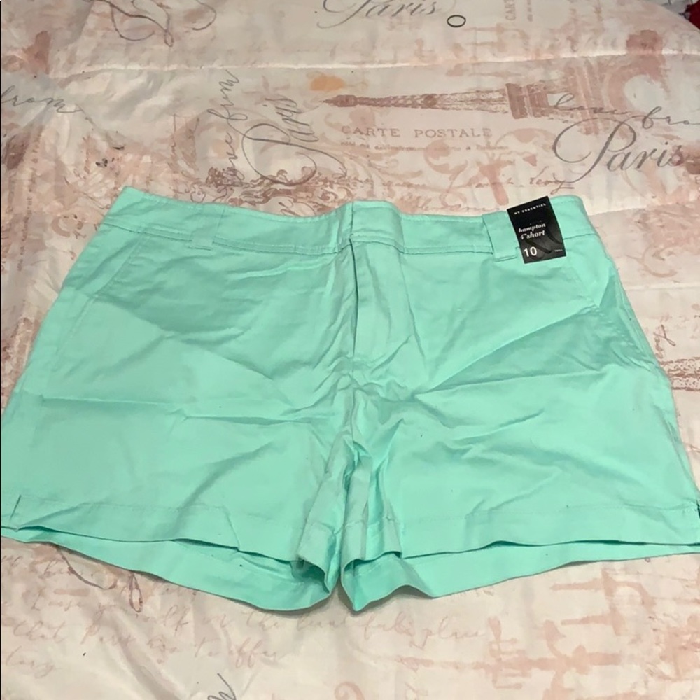 Turquoise Shorts
